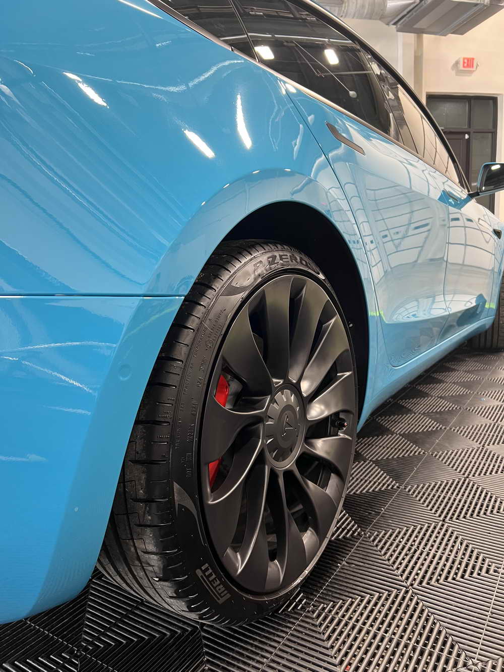 Tesla Model 3 full body PPF color change-17